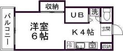 第二スカイハイツの間取り画像