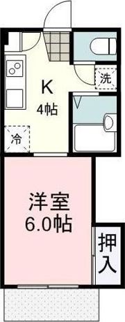第二スカイハイツの間取り画像