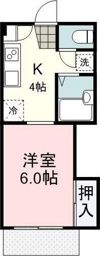 第二スカイハイツの間取り画像