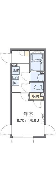 レオネクストルミネスⅠの間取り画像
