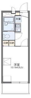 レオパレスハープコートの間取り画像