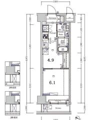 XEBEC人形町exz．の間取り画像