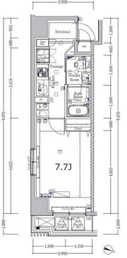 XEBEC人形町exz．の間取り画像