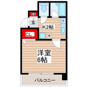 モンシェール錦糸町の間取り画像