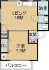 ハイツ欅の間取り画像