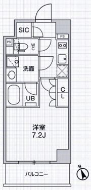 シーズンフラッツ本所吾妻橋の間取り画像