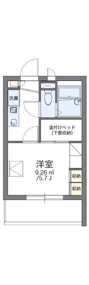 レオパレスSensuiの間取り画像