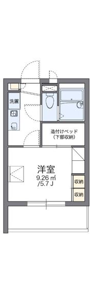 レオパレスSensuiの間取り画像