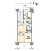 プラウド二子玉川の間取り画像