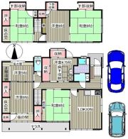 行田市中央K邸貸家の間取り画像