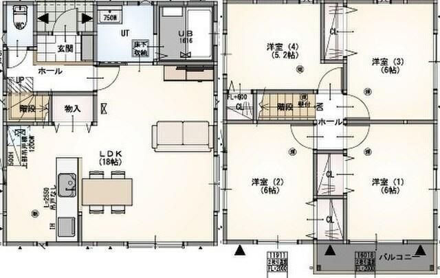 間取図