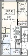 ラヴィエール秋葉原の間取り画像
