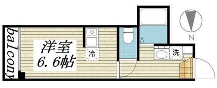 ベネボレンス千早の間取り画像