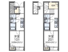 レオネクストエクセルアサヒⅢの間取り画像