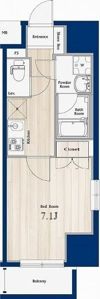 N-stage亀戸の間取り画像