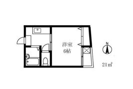 メゾネットヒラヤマの間取り画像