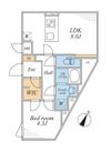 LEGALAND三軒茶屋Southの間取り画像