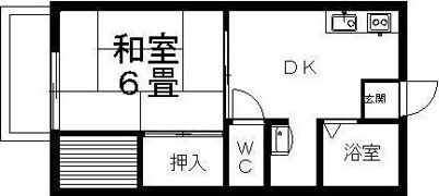 エンゼルハイムの間取り画像