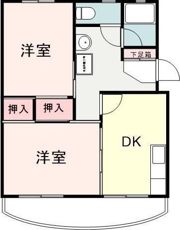 アークおおふじの間取り画像