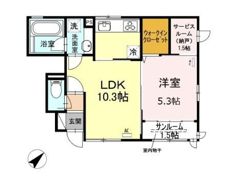 サンシャンテ上野毛 Aの間取り画像