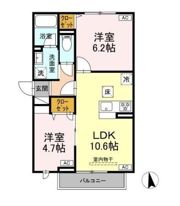 セレスティア岡本の間取り画像