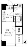 ウエストテラス汐留の間取り画像