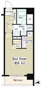 シティカレント大手町の間取り画像