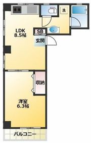 ブランニューウェイブの間取り画像