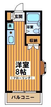 メゾンKの間取り画像