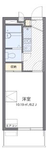 レオパレス俊の間取り画像