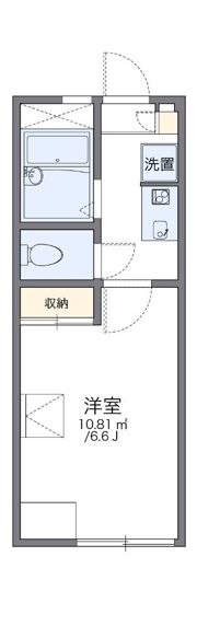 レオパレスエバラの間取り画像