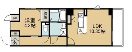 EXIA Yanagimaruの間取り画像