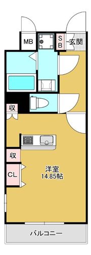 EXIA Yanagimaruの間取り画像