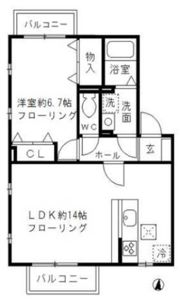 夢路オネストの間取り画像