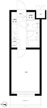 ルーブル中目黒弐番館の間取り画像