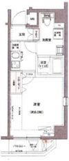 ハーモニーレジデンス東京イースト＃002の間取り画像