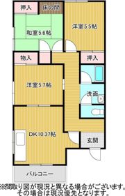 ライフヴィラ中原の間取り画像