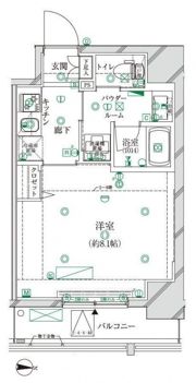 クレイシア江戸川橋レーヴの間取り画像