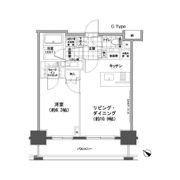 パークハビオ人形町の間取り画像