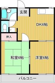ライムライトAの間取り画像