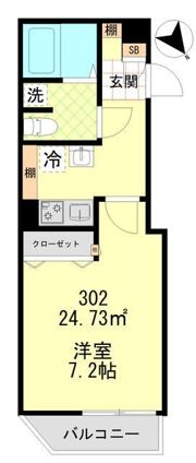 カノープス南大井Aの間取り画像