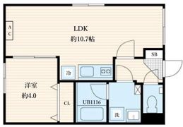 aLATO森下Ⅱの間取り画像