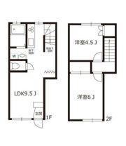 テラスハウス用賀の間取り画像