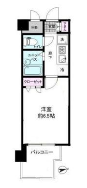 メインステージ広尾の間取り画像