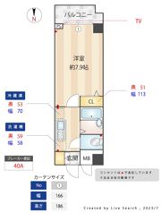 メインステージ広尾の間取り画像