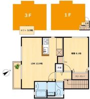 Courtyard Kitamagomeの間取り画像