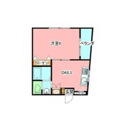 ディオン石原の間取り画像