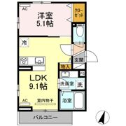 グランデュール Aの間取り画像