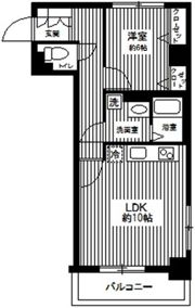 フォルトゥナ日本橋の間取り画像