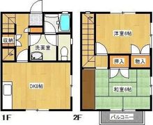 ライフポート大坪の間取り画像